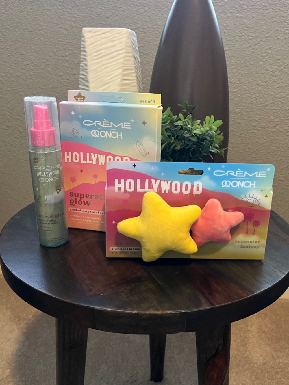The Crème Shop x Hollywood Qonch Skincare & Self-Care Bundle of 3